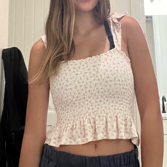 forever 21 floral crop top - Picture 1 of 1